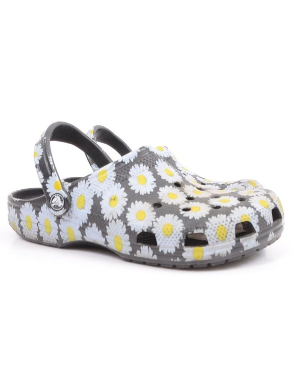 Crocs Unisex Classic Vacay Vibes -Daisy Floral Clogs Women 10 Men 8 Waterproof